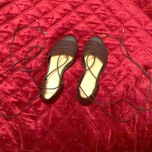Aldo lace up flats